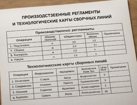 Как переводить производственные регламенты и технологические карты сборочных линий с вьетнамского на русский — практическое руководство