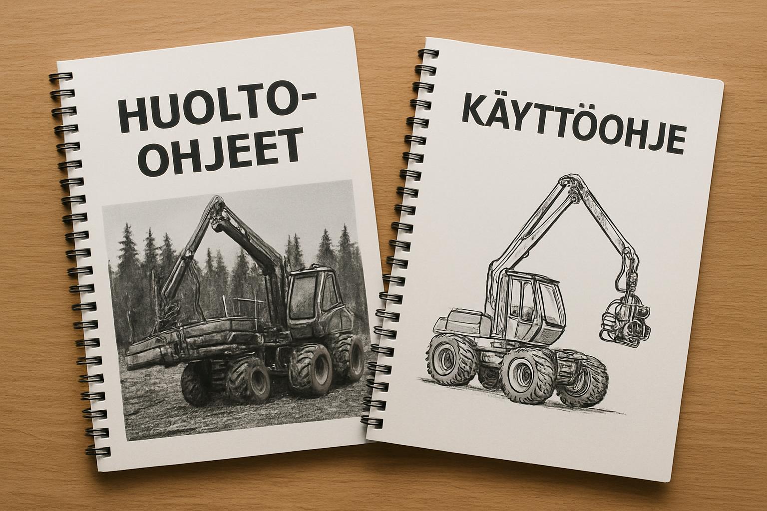 Письменный перевод с финского на русский: журналы технического обслуживания и инструкции к лесозаготовительной технике. Тон и стиль: понятность для оператора и точность для инженера