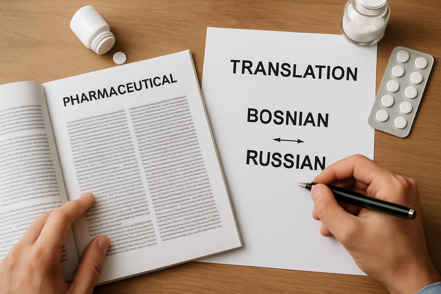 Фармацевтический письменный перевод с боснийского на русский: отчёты по биоэквивалентности, аналитические методики и протоколы валидации. Особенности перевода с боснийского на русский Фармацевтический письменный перевод с боснийского на русский: отчёты по биоэквивалентности, аналитические методики и протоколы валидации. Особенности перевода с боснийского на русский