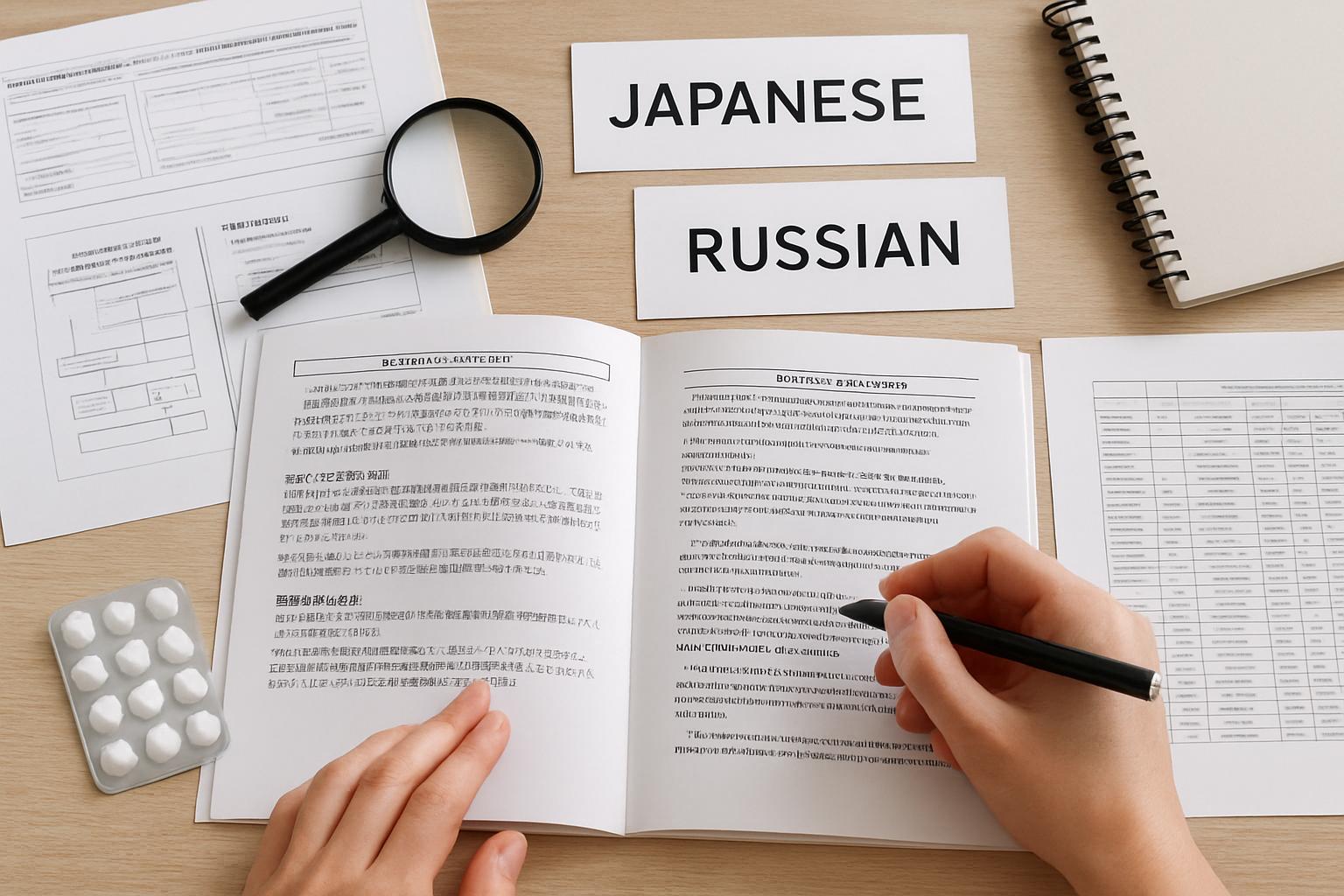 Фармацевтический письменный перевод с японского на русский: инструкции по применению биологических препаратов, карты разведения и протоколы введения . Рекомендации для заказчиков и команд переводчиков Фармацевтический письменный перевод с японского на русский: инструкции по применению биологических препаратов, карты разведения и протоколы введения . Рекомендации для заказчиков и команд переводчиков