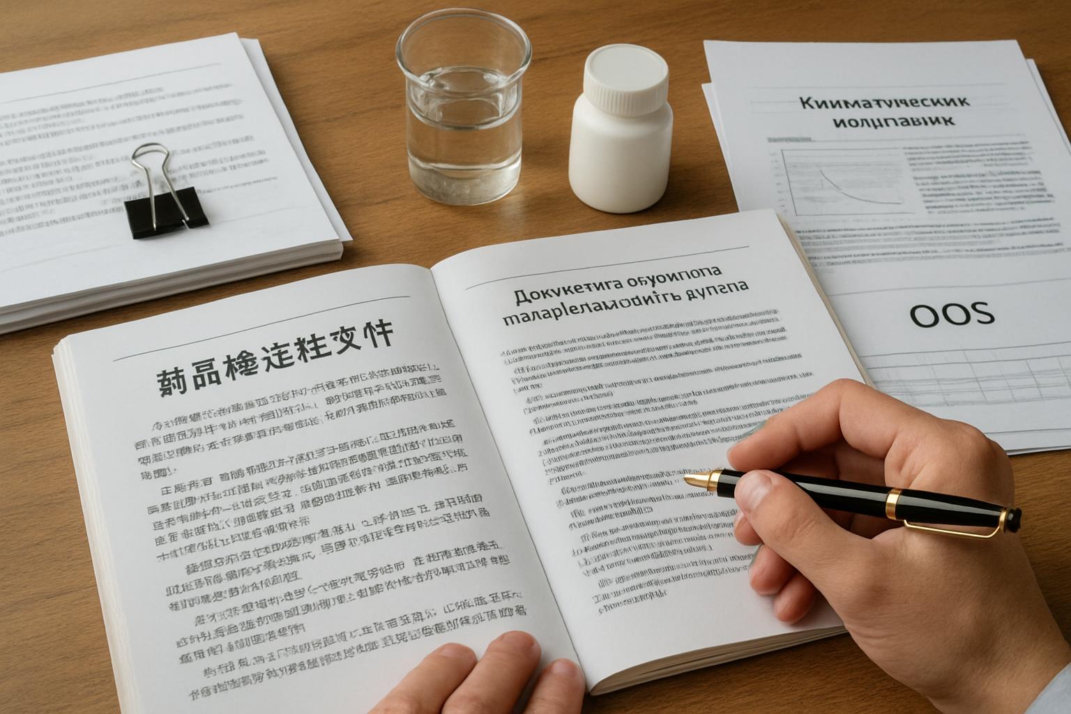 Как переводить документы о стабильности лекарств: климатические испытания и отчёты OOS с китайского на русский