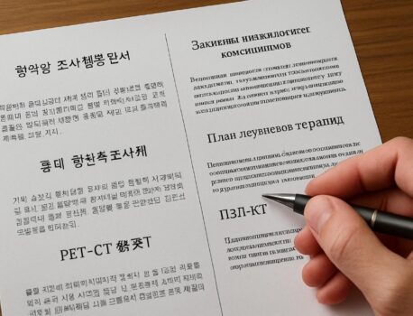 Точная связь между языками и лечением: перевод медицинских документов с корейского на русский для онкологии