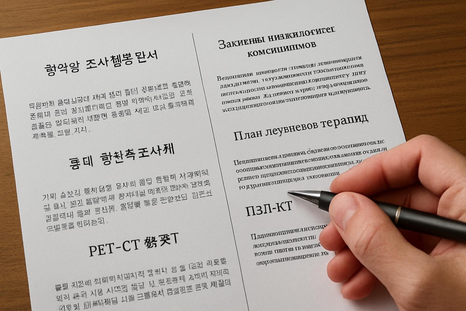 Точная связь между языками и лечением: перевод медицинских документов с корейского на русский для онкологии