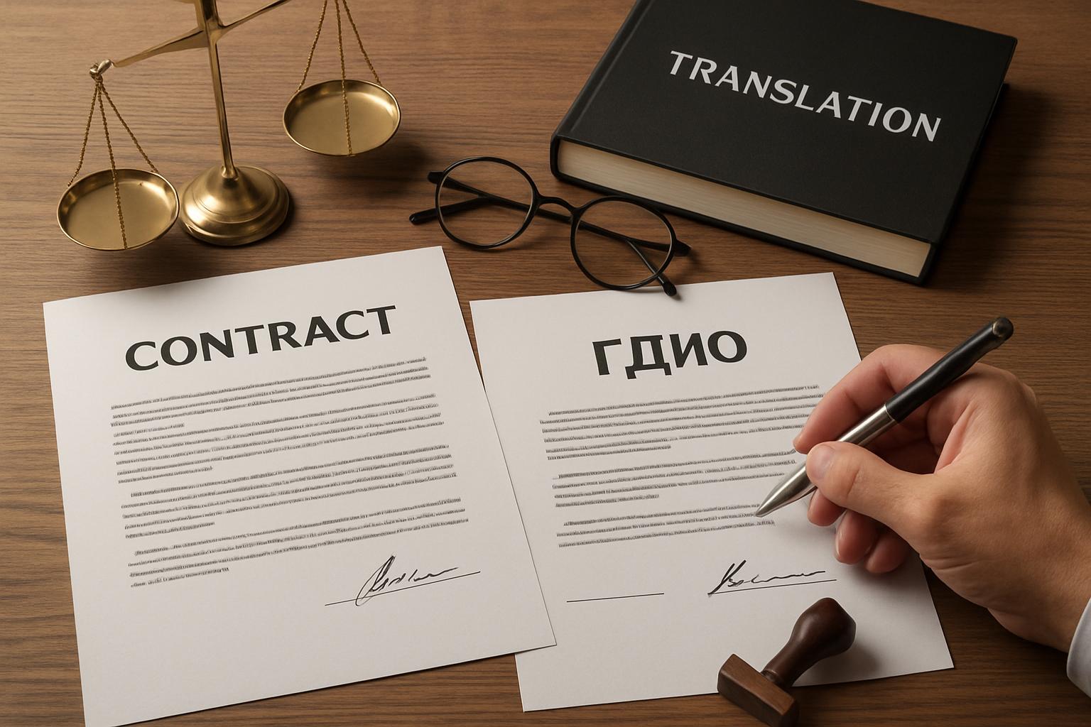 Юридический перевод договоров и учредительных документов. Коротко о главном: частые вопросы